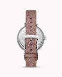 Michael Kors Reloj Charley Three-Hand Multicolor Cuero - Mujer