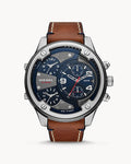 Reloj Diesel Boltdown Three-Hand Brown Leather - Hombre