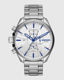 Diesel Reloj Silver-tone with steel case 47 mm - Hombre