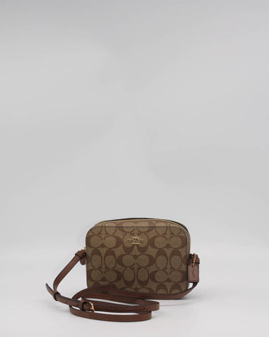 Coach Mini Cartera Signature - Canvas