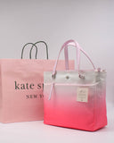 Kate Spade New York Jae Degrade Medium Satchel Crossbody Rosado Radiante