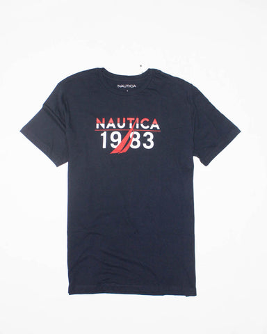 Nautica Polera Graphic 1983 - Azul