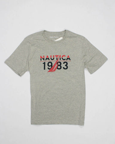 Nautica Polera Graphic 1983 - Griz