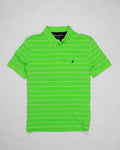 Nautica Classic Polo - Verde Lima con Rayas