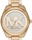 Michael Kors Reloj Janelle Three-Hand Gold-Tone Stainless Steel - Mujer