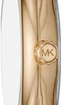 Michael Kors Reloj Janelle Three-Hand Gold-Tone Stainless Steel - Mujer