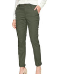 Gap Girlfriend Khakis in Stretch Twill - Verde